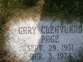 Gary Cleveland Page