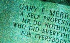 Gary F. Merrill Gary F. Merrill