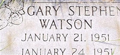 Gary Stephen Watson Gary Stephen Watson