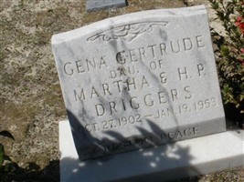 Gena Gertrude Driggers