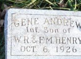 Gene Andrew Henry Gene Andrew Henry