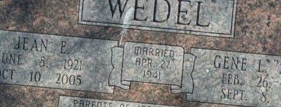 Gene L "Speed" Wedel