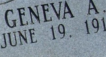 Geneva A. Brown Geneva A. Brown