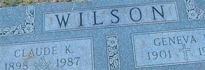 Geneva M. Wilson Geneva M. Wilson