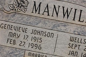 Genevieve Ella Johnson Manwill Genevieve Ella Johnson Manwill