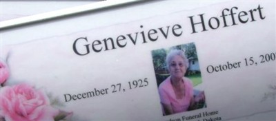 Genevieve Wentz. Hoffert