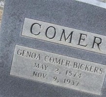 Genoa Comer Bickers