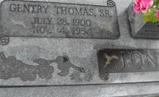 Gentry Thomas Jones, Sr