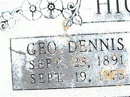 Geo. Dennis Higginbotham