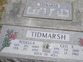 Geo E Tidmarsh