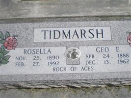 Geo E Tidmarsh