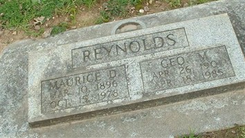 Geo M. Reynolds Geo M. Reynolds
