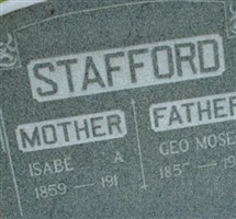 Geo. Moses Stafford Geo. Moses Stafford