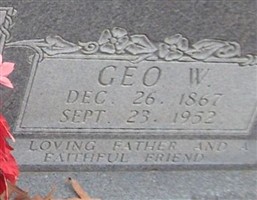 Geo W Basford Geo W Basford