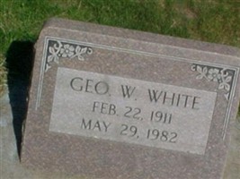 Geo. W. White Geo. W. White