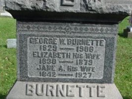 Geoge W. Burnette Geoge W. Burnette