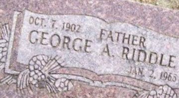 George A. Riddle George A. Riddle