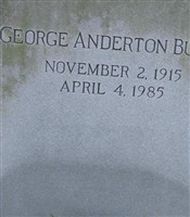 George Anderton "Andy" Burke George Anderton "Andy" Burke