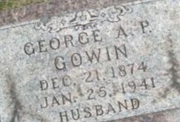 George A P Gowan