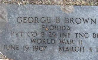 George B Brown