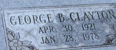 George B Clayton George B Clayton