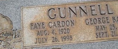 George Baxter Gunnell George Baxter Gunnell