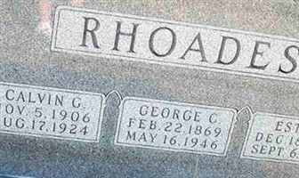 George C. Rhoades George C. Rhoades