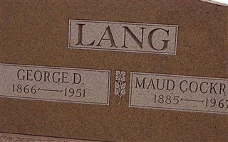 George Daniel Lang George Daniel Lang