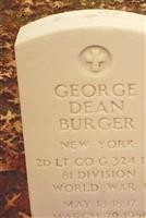 George Dean Burger