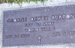 George Dewey Burton