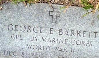 George E Barrett