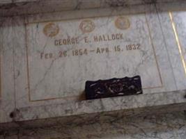 George E Hallock