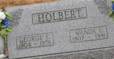 George E Holbert George E Holbert