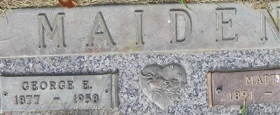 George E Maiden