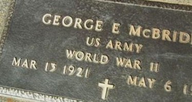 George E McBride