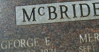 George E McBride