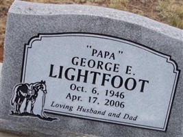 George E "Papa" Lightfoot