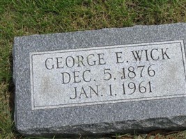 George E Wick