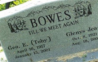 George Ellis "Toby" Bowes