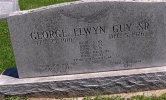 George Elwyn Guy, Sr