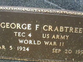 George F Crabtree, Sr