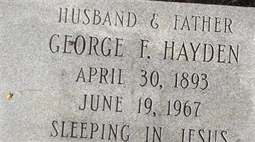 George F. Hayden