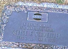 George F Schweitzer George F Schweitzer