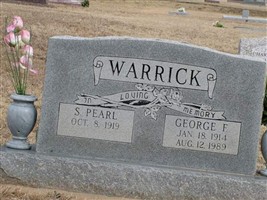 George F Warrick George F Warrick