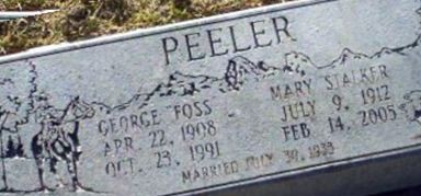 George Foster "Foss" Peeler