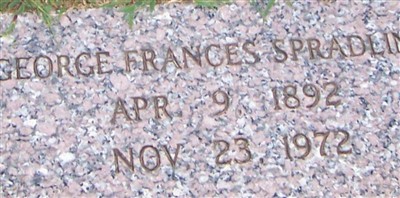 George Frances Spradling George Frances Spradling