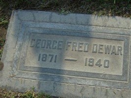 George Fred Dewar George Fred Dewar