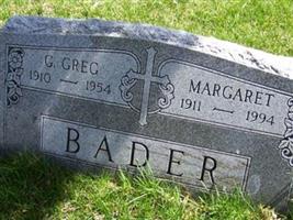 George Gregory "Greg" Bader George Gregory "Greg" Bader