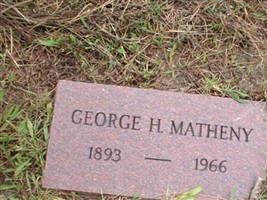 George H. Matheny George H. Matheny