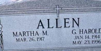 George Harold Allen George Harold Allen